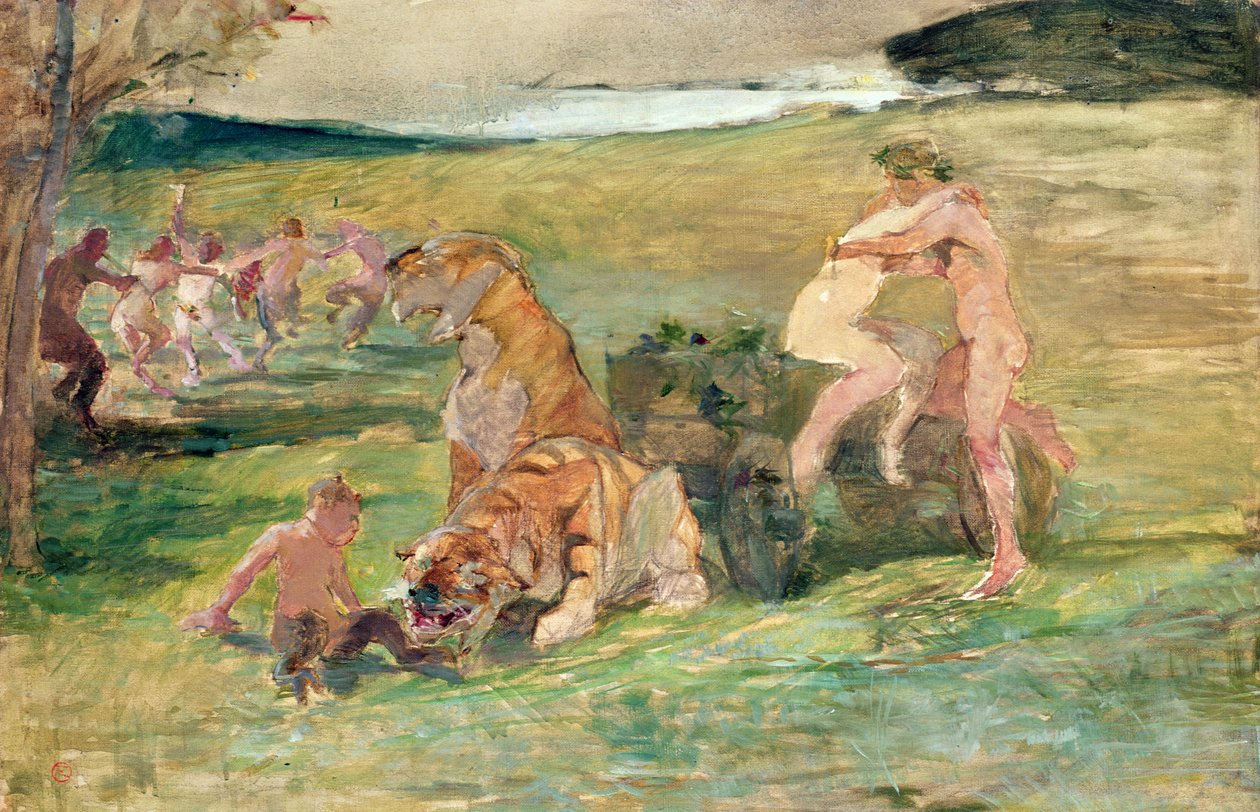 Alegorie, jaro života, 1883 od Henri de Toulouse Lautrec