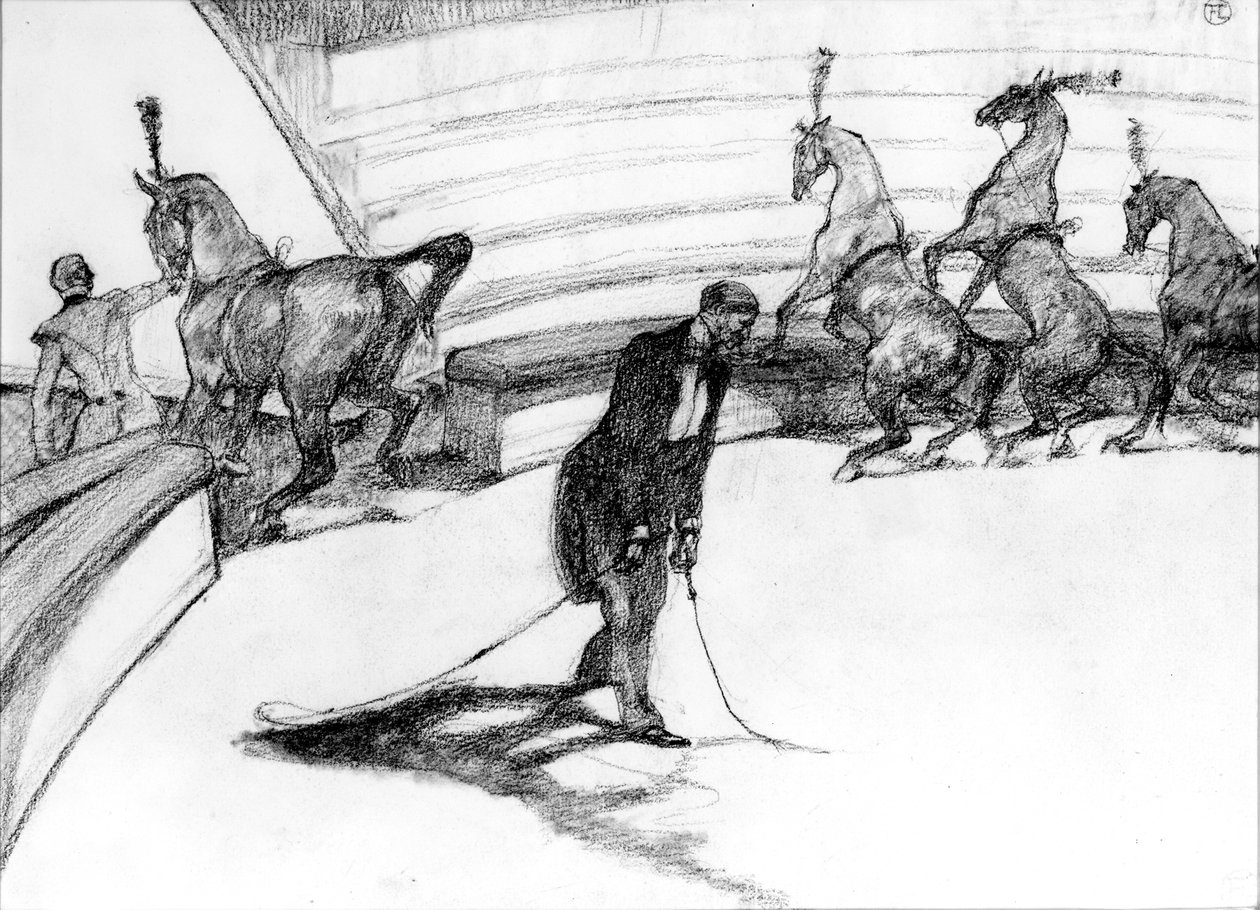 V cirkuse od Henri de Toulouse Lautrec