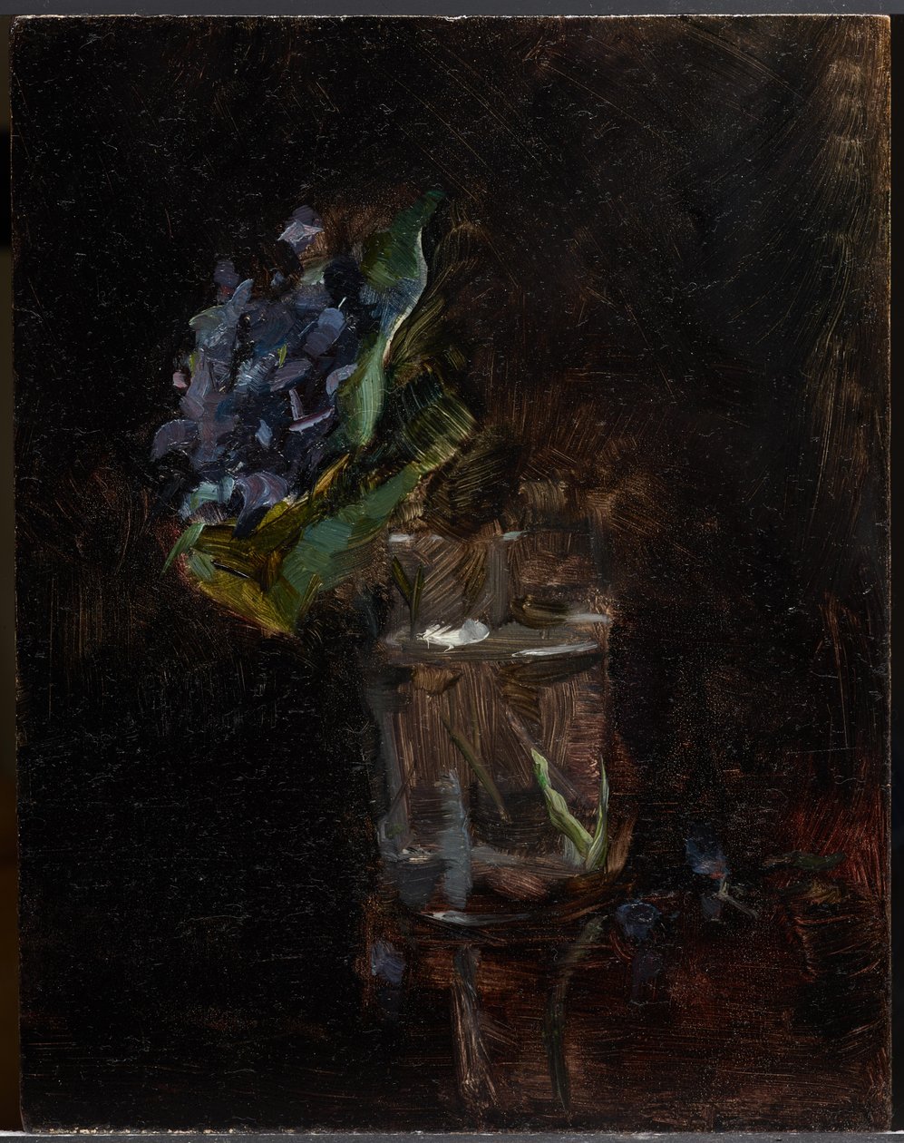 Kytice fialek ve váze od Henri de Toulouse Lautrec