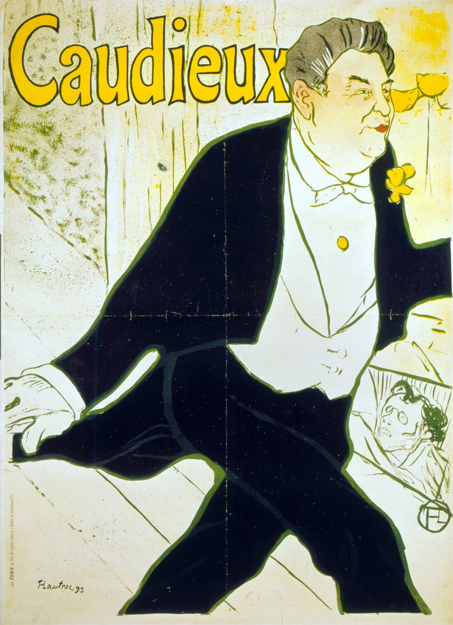 Caudieux, 1893 od Henri de Toulouse Lautrec