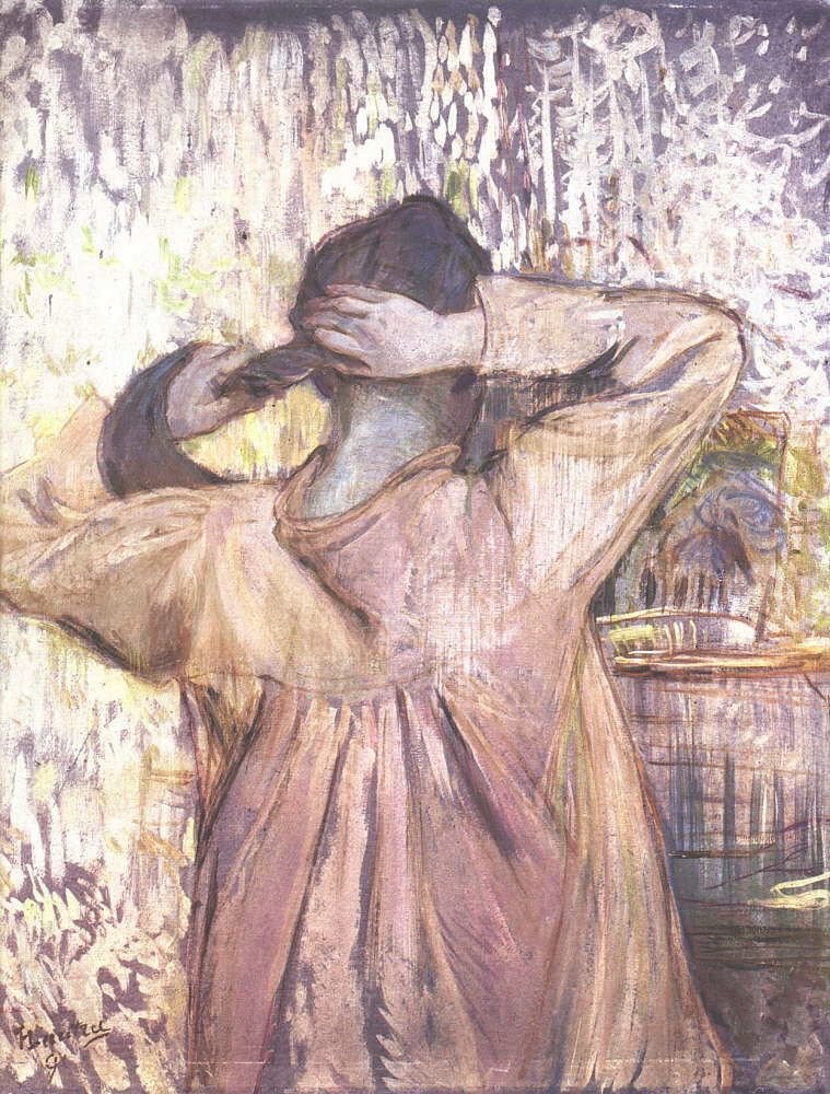Česání od Henri de Toulouse Lautrec