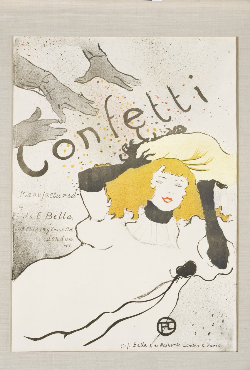 Konfety, 1894 od Henri de Toulouse Lautrec