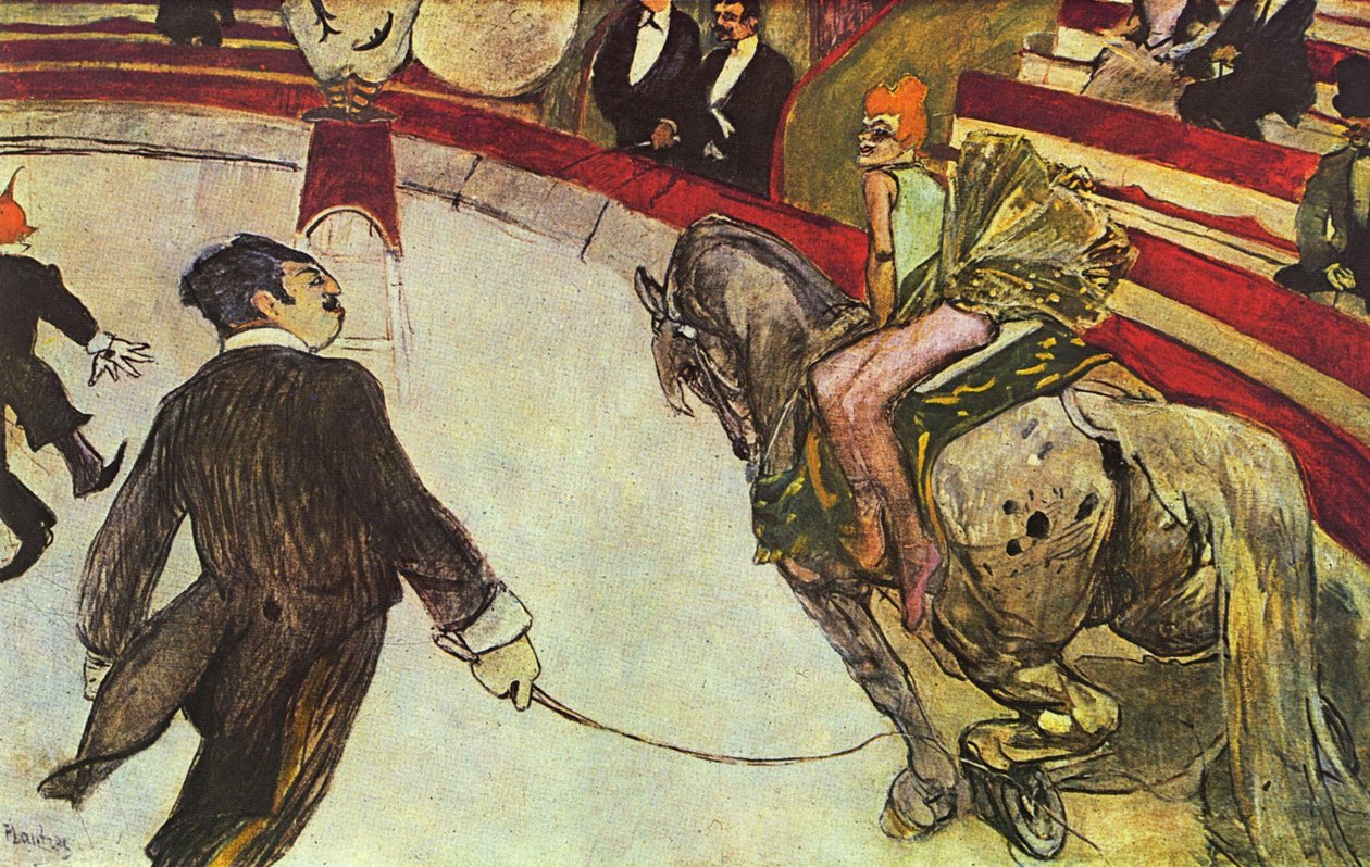 Umělecký jezdec v Fernando Circus od Henri de Toulouse Lautrec