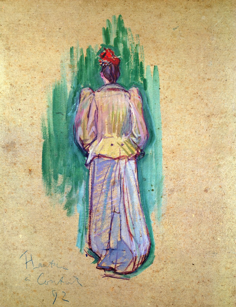 Promeneuse od Henri de Toulouse Lautrec