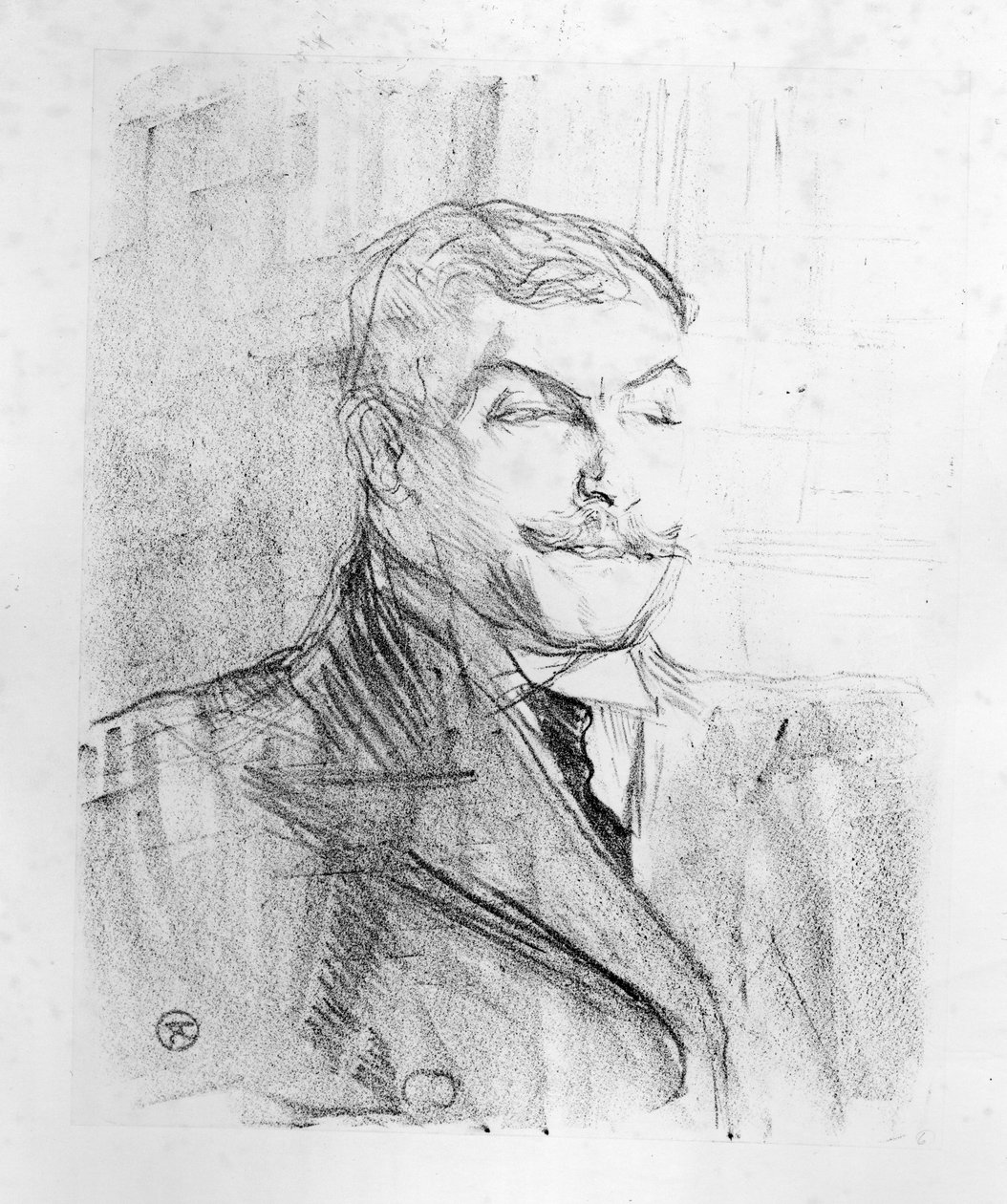 Lucien Guitry, 1898 od Henri de Toulouse Lautrec