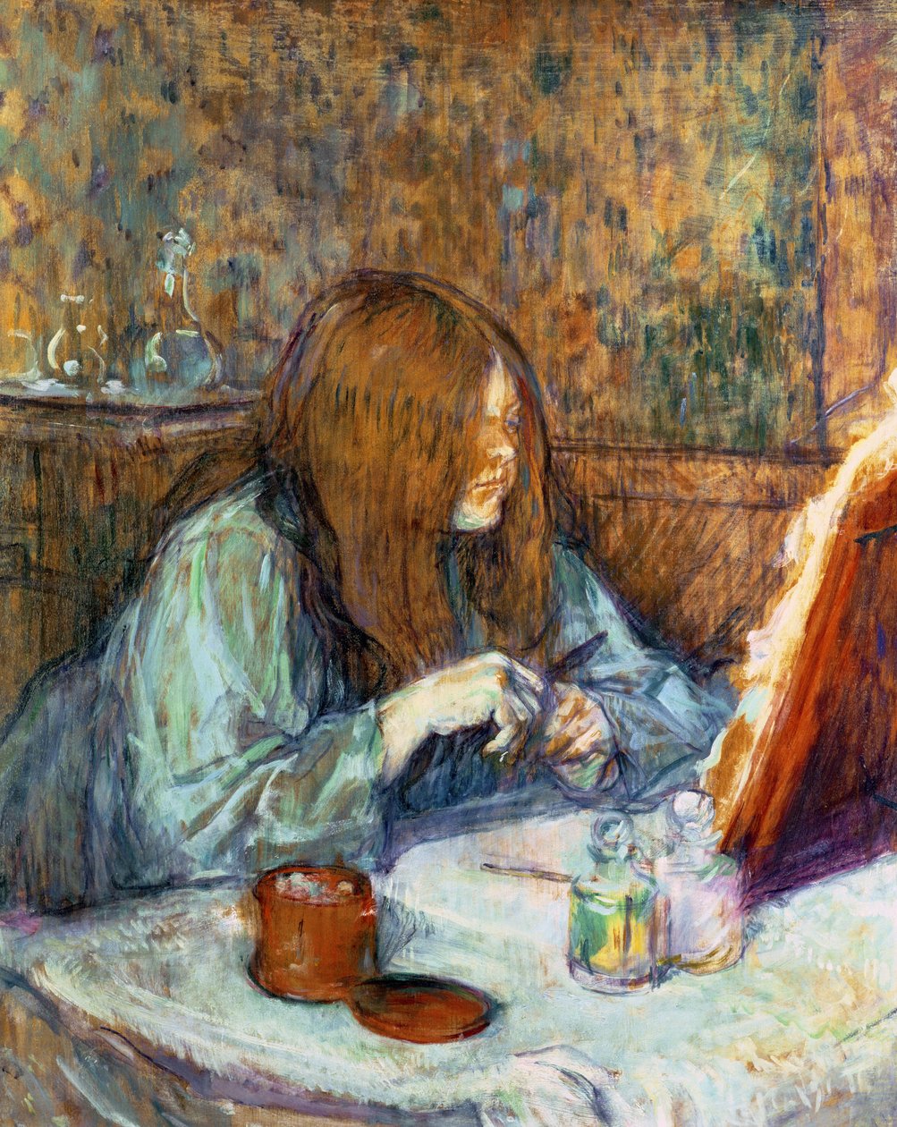 Madame Poupoule na toaletě, 1898 od Henri de Toulouse Lautrec