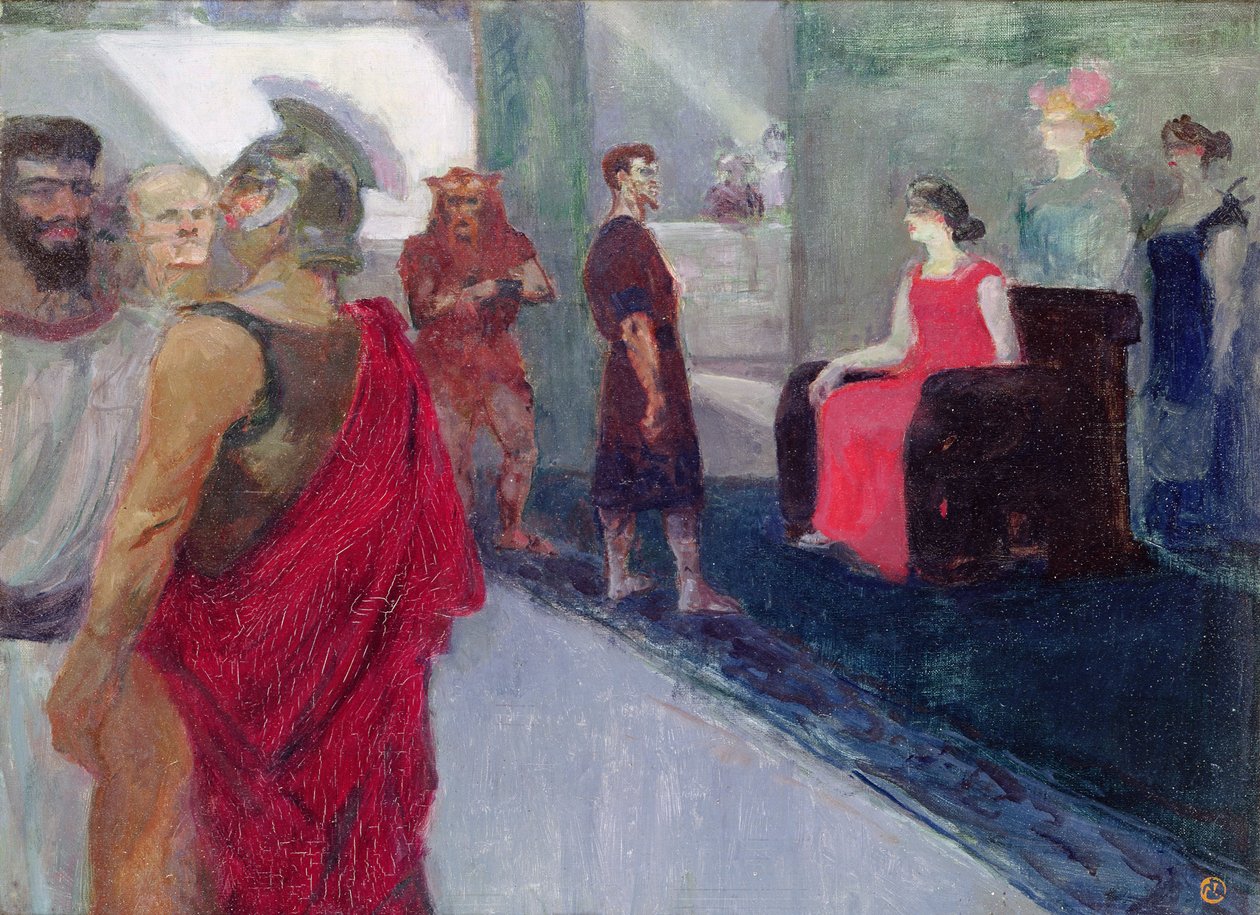 Messalina, 1900 od Henri de Toulouse Lautrec