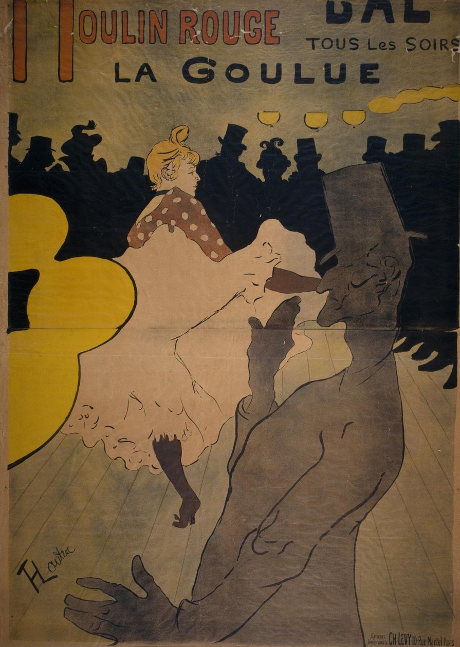 červený mlýn od Henri de Toulouse Lautrec
