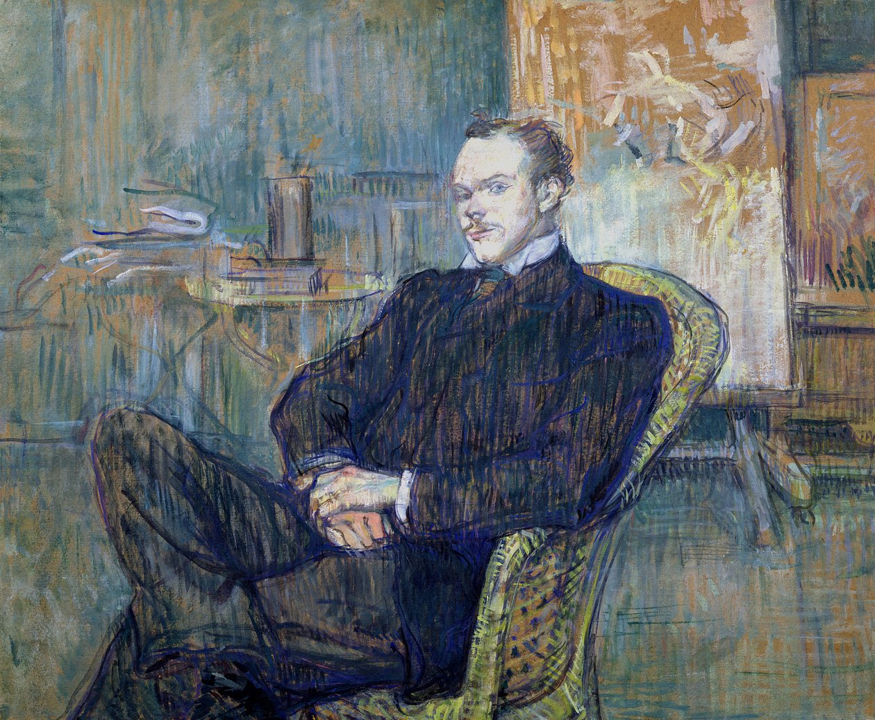 Paul Leclercq (1872-1956) 1897 (olej na kartonu) od Henri de Toulouse Lautrec