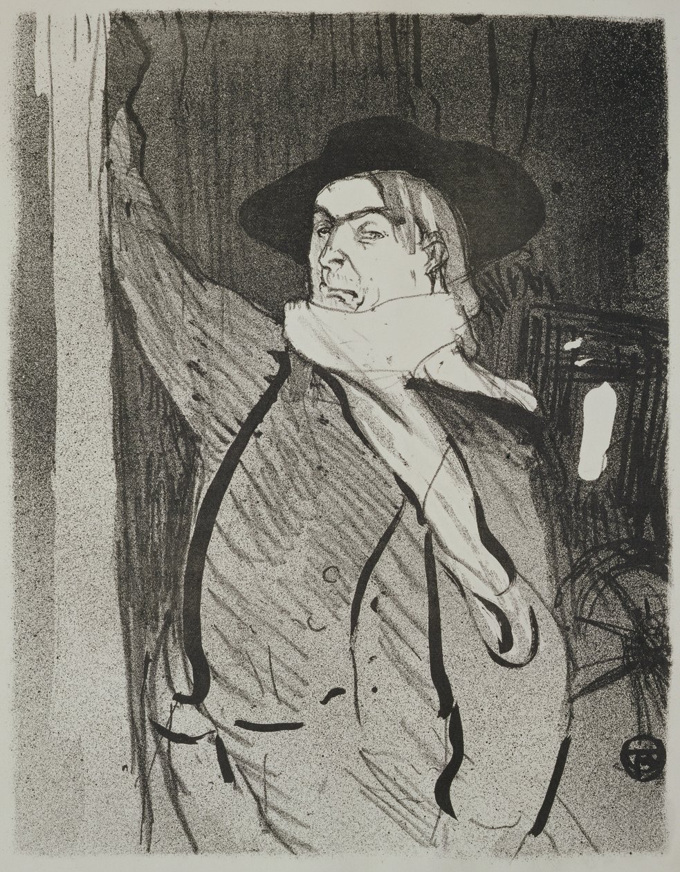 Portrét Aristida Bruanta (asi 1895-1900) od Henri de Toulouse Lautrec