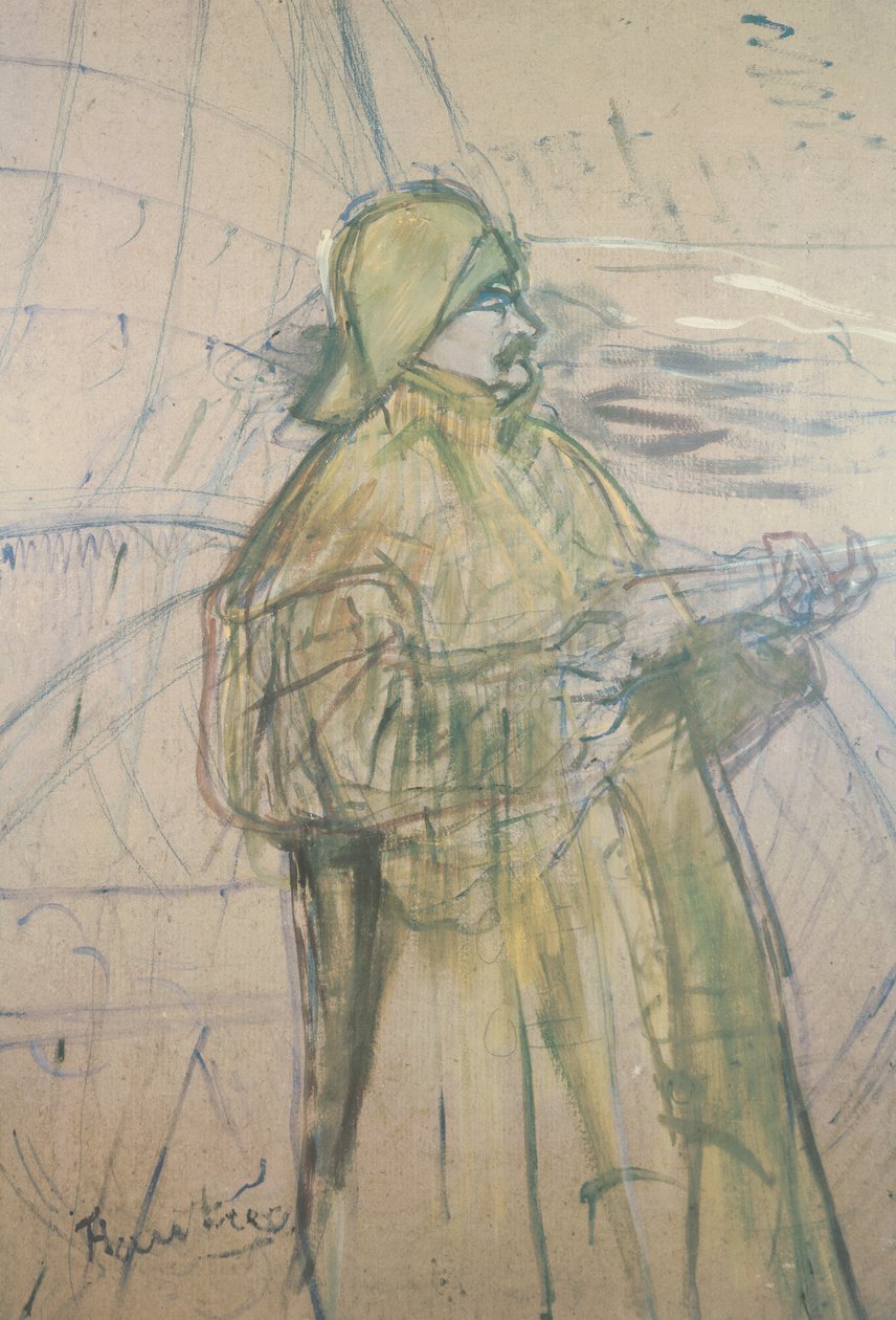 Portrét Maurice Joyanta (1864-1930) 1900 (pastel a tužka na papíře) od Henri de Toulouse Lautrec