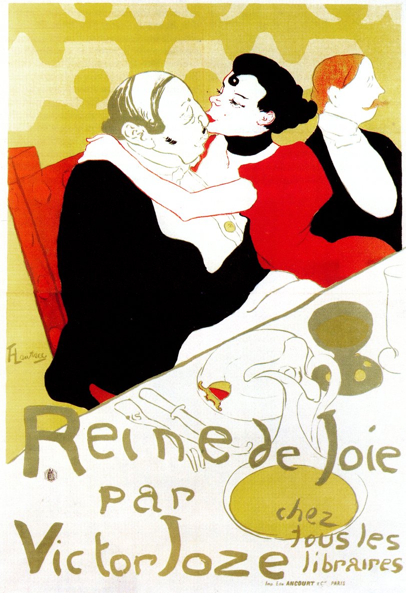 Královna radosti od Henri de Toulouse Lautrec
