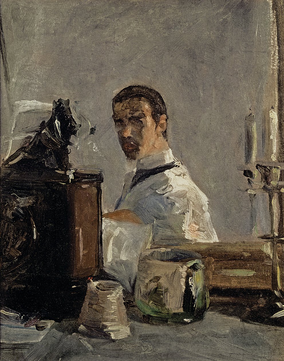 Autoportrét, 1880 od Henri de Toulouse Lautrec