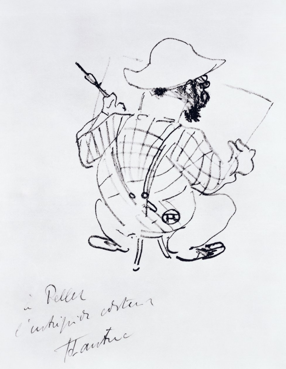 Autoportrét, 1896 (pastel) od Henri de Toulouse Lautrec
