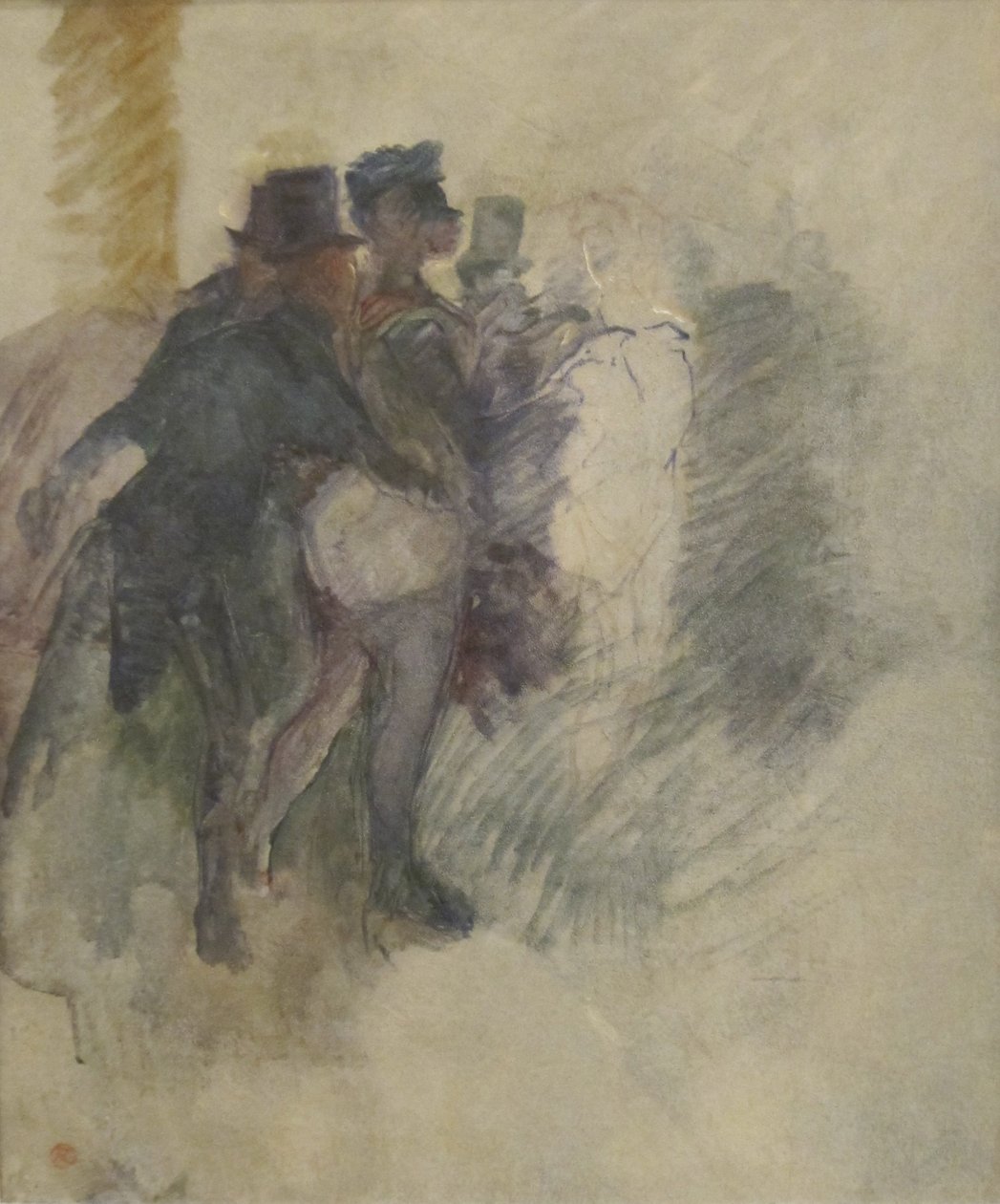 Maskovaný ples na Elysée Montmartre od Henri de Toulouse Lautrec