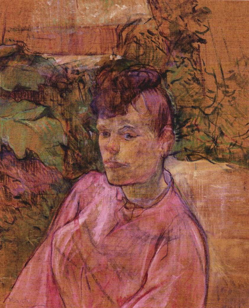 Žena v zahradě Monsieur Forest od Henri de Toulouse Lautrec