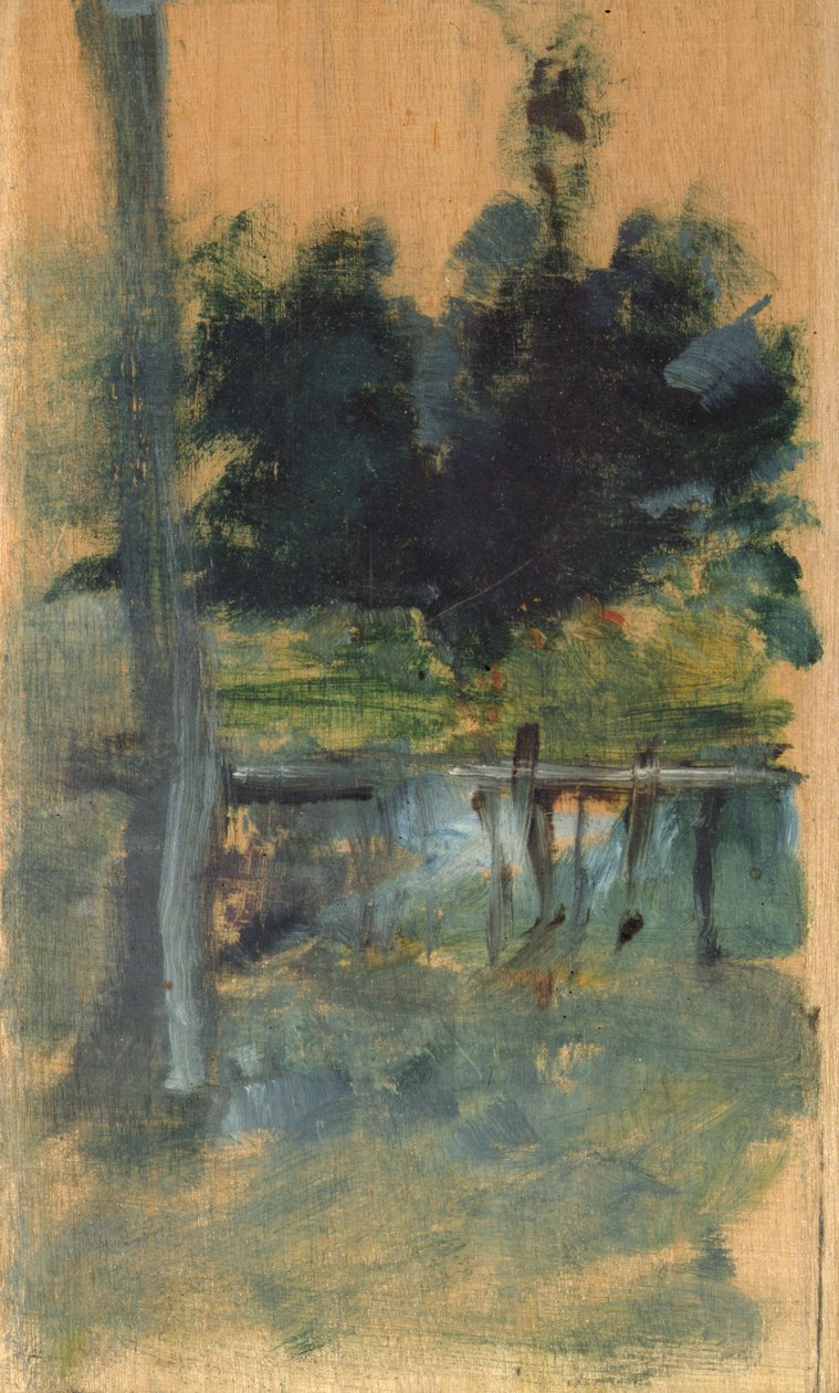 Náčrt krajiny, 1885 od Henri de Toulouse Lautrec