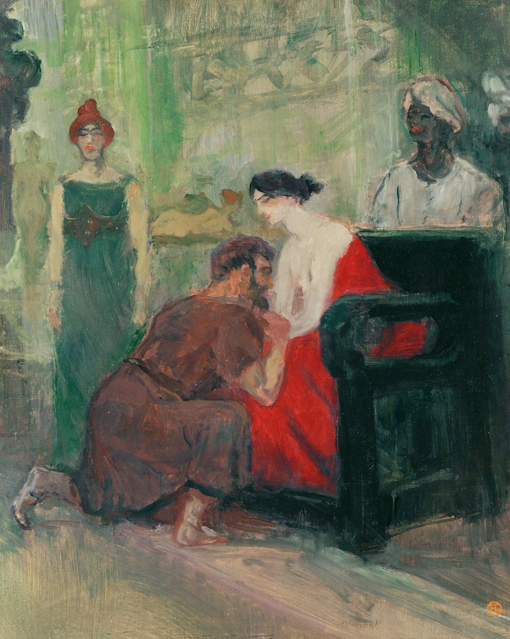 Messalina, 1900 od Henri de Toulouse Lautrec