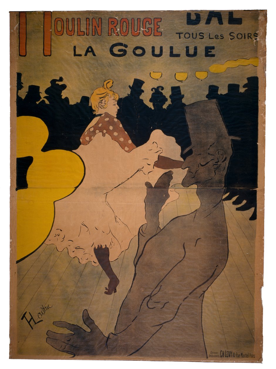 Moulin Rouge, 1891 od Henri de Toulouse Lautrec
