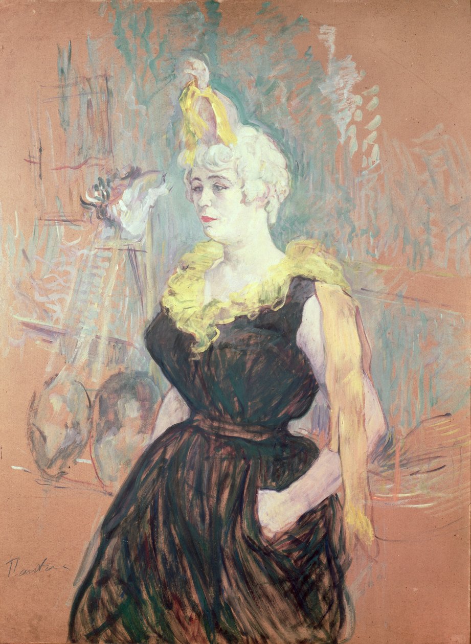 Šašek Cha-U-Kao od Henri de Toulouse Lautrec