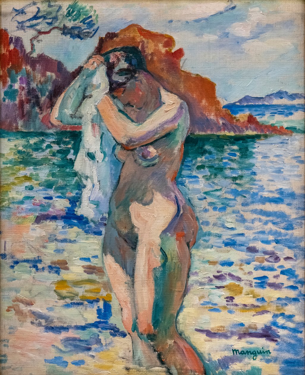 Koupající se od Henri Charles Manguin