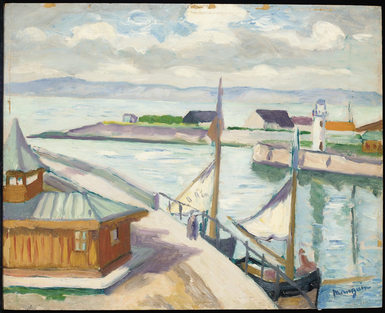 Honfleur od Henri Charles Manguin