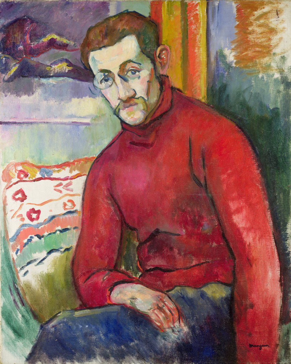 Portrét Jean Puy od Henri Charles Manguin