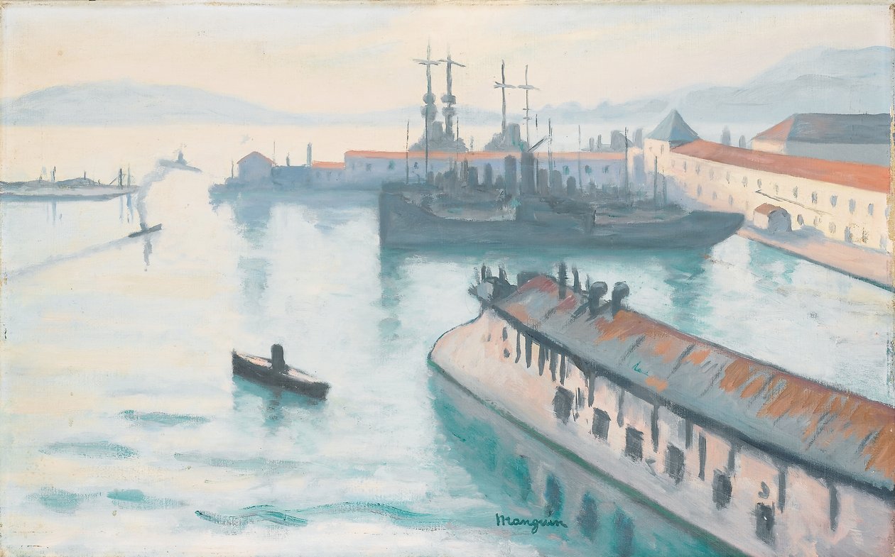 Dispečerská loď od Henri Charles Manguin