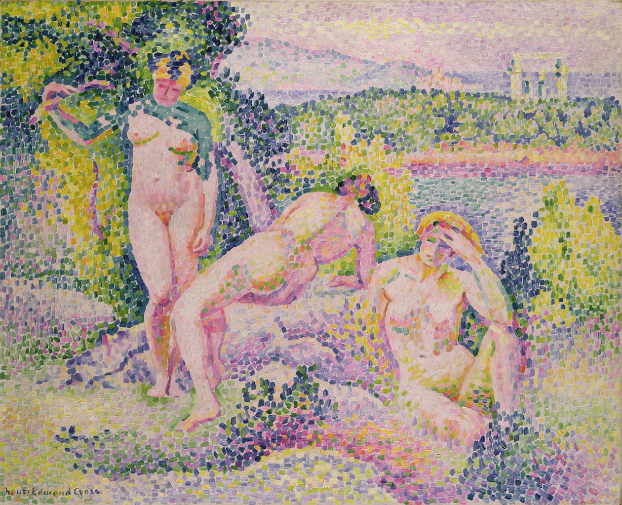 Tři akty od Henri Edmond Cross