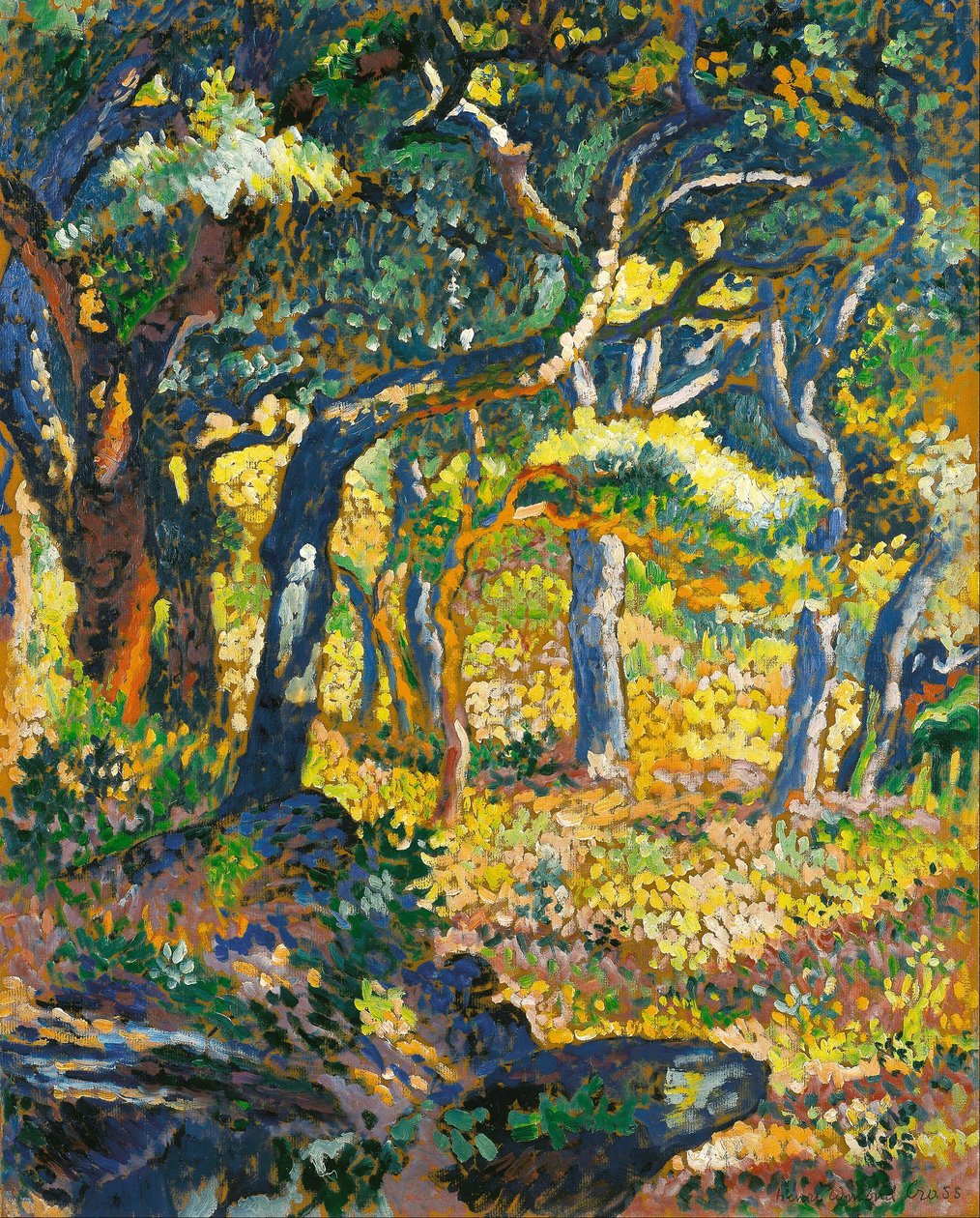 Paseka v Provence (studie) od Henri-Edmond Cross