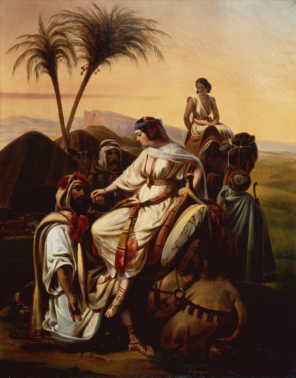 Bóz vítá Rút od Henri Frederic Schopin