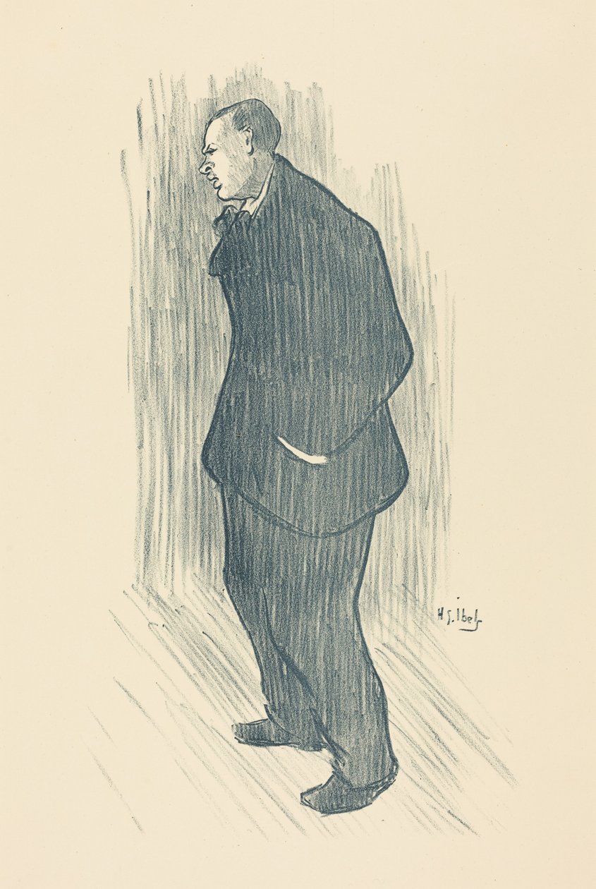 Herec od Henri-Gabriel Ibels