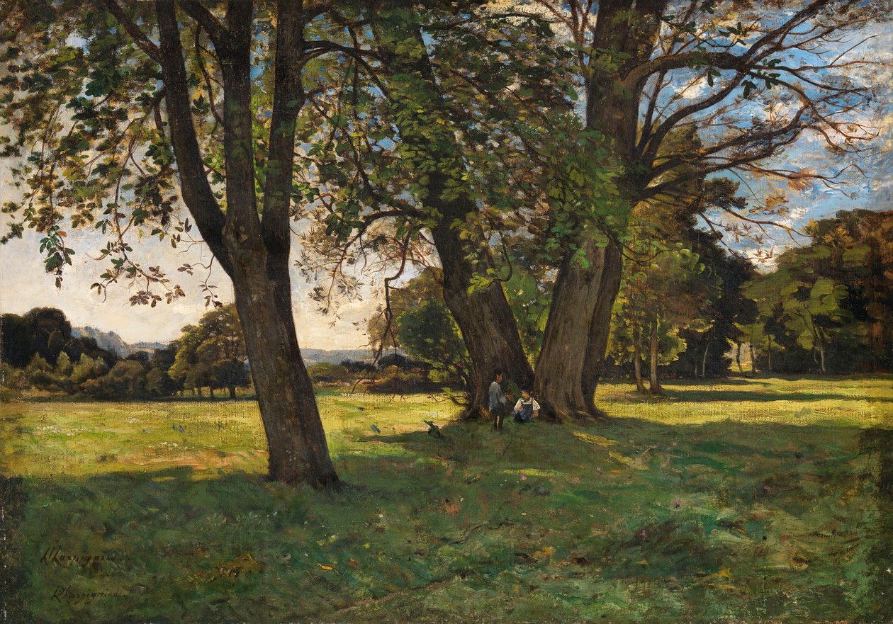 Venkovská scéna od Henri-Joseph Harpignies