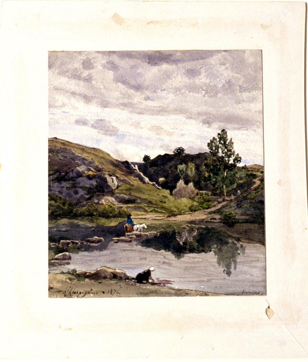 Říční krajina od Henri-Joseph Harpignies
