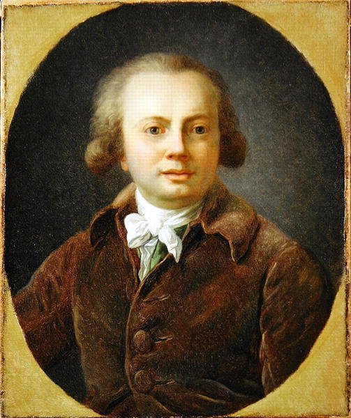 Portrét mladého muže (olej na plátně) od Henri Pierre Danloux
