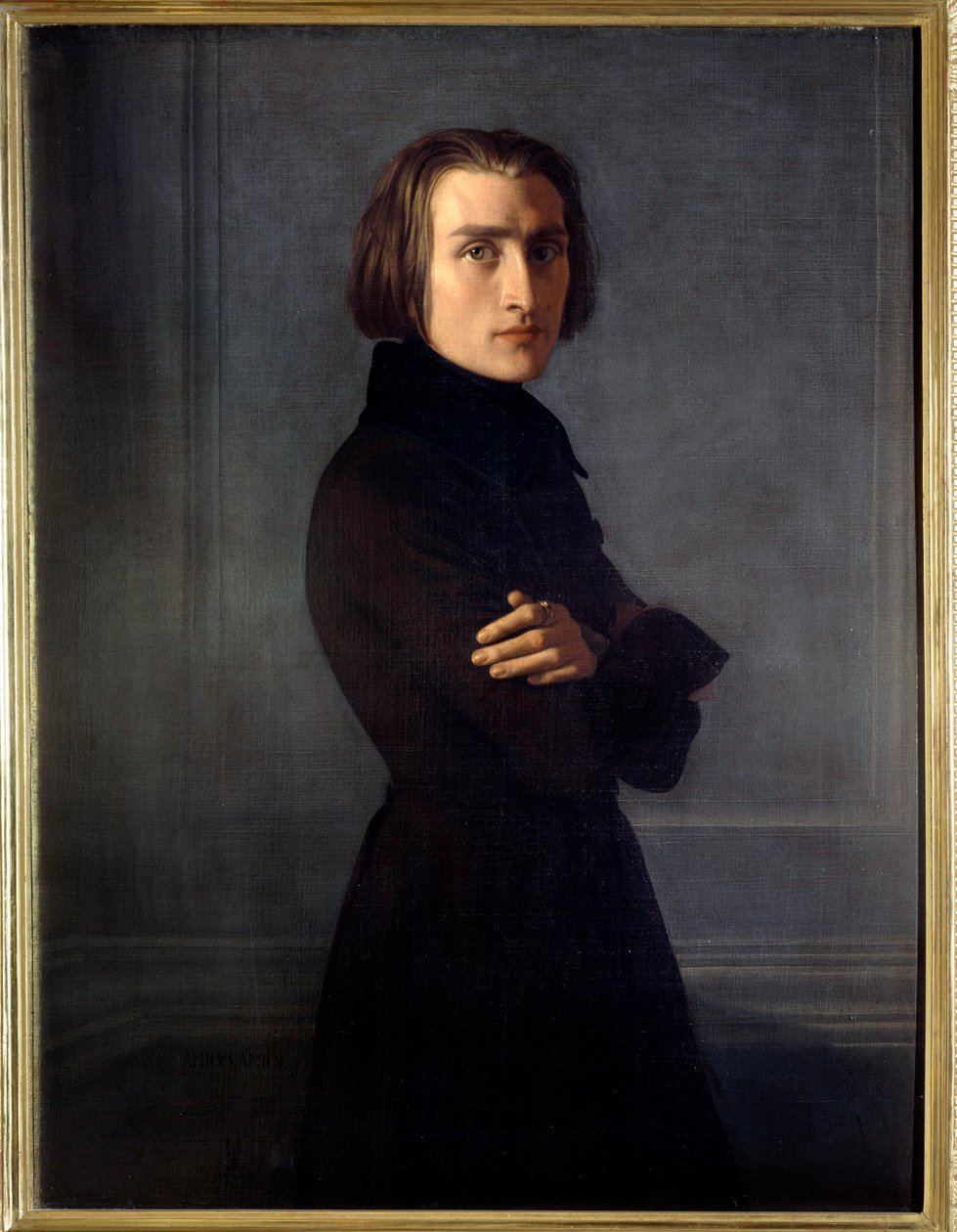 Portrét Franze Liszta od Henri (1814 82) Lehmann