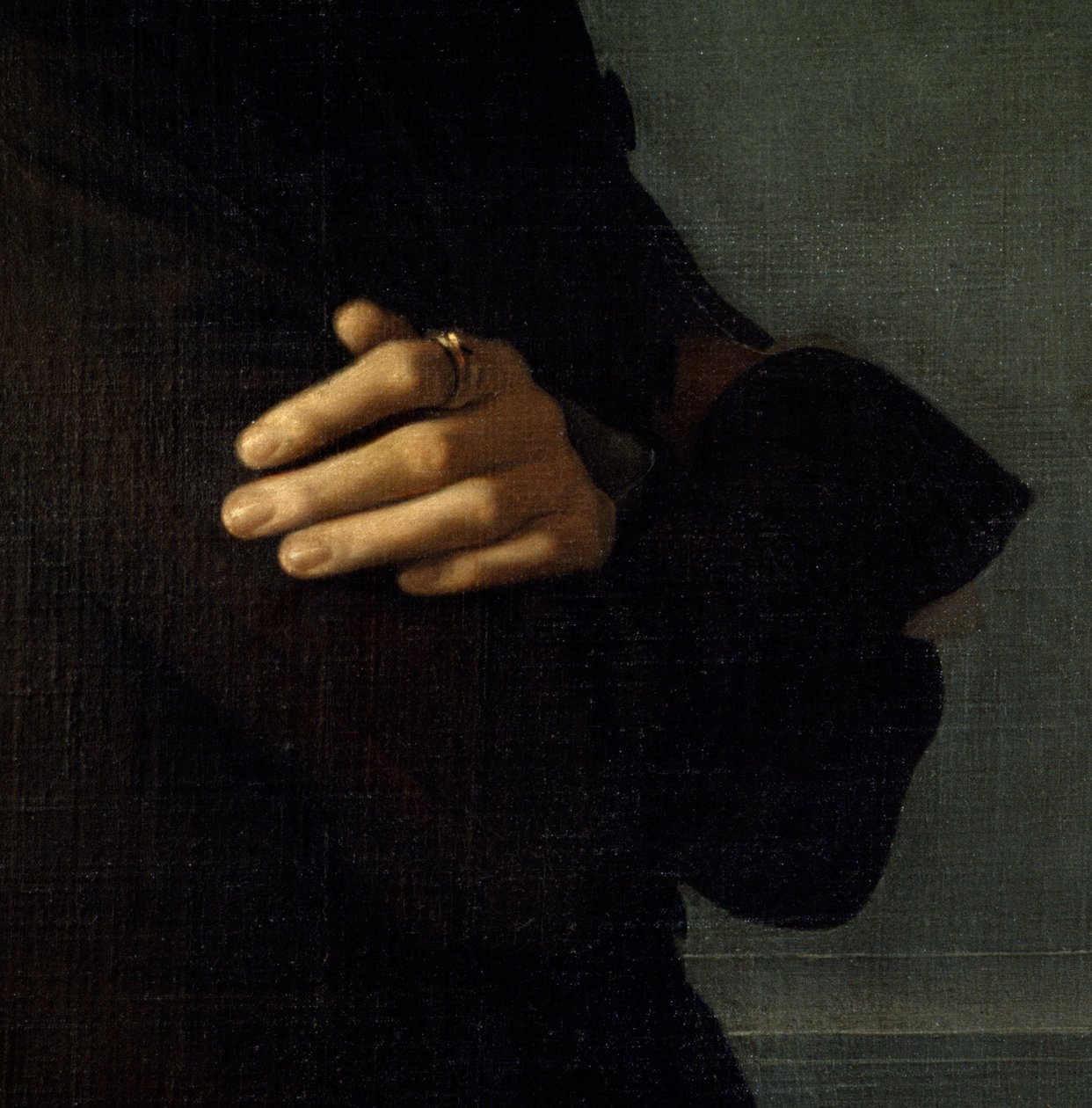 Portrét Franze Liszta (1811-1886), maďarského skladatele a klavíristy (1839). Detail rukou. Obraz Henriho Lehmanna (Karl Ernest (Ernst) Rudolf Heinrich Salem dit) (1814-1882). Paříž, Musee Carnavalet. od Henri Lehmann