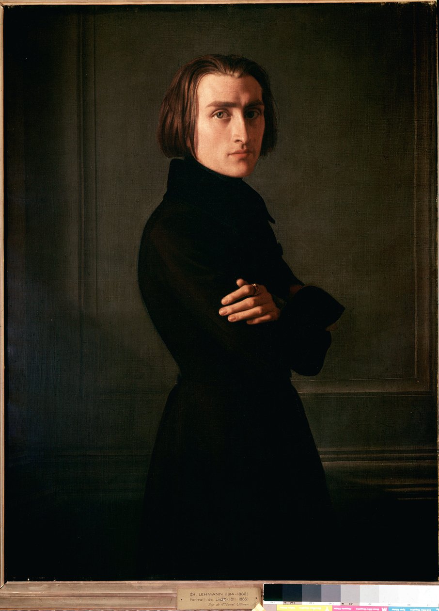Portrét Franze Liszta od Henri (1814 82) Lehmann