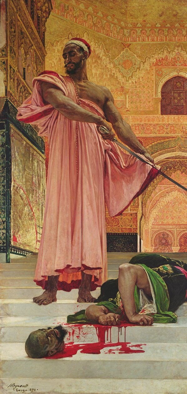 Poprava bez soudu za maurských králů v Granadě od Henri Alexandre Georges Regnault