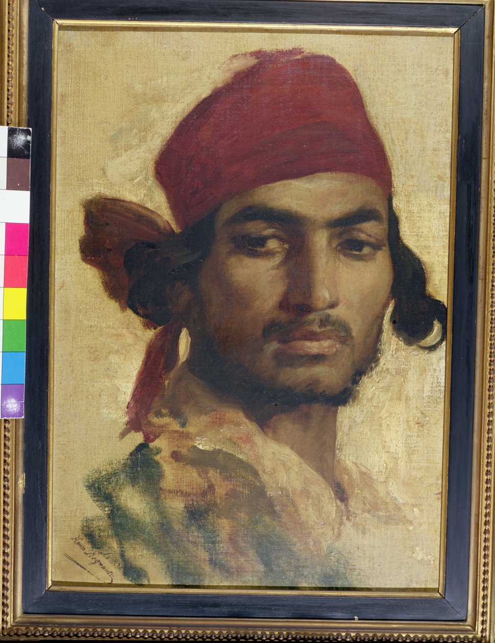 Gitano, vedoucí studie od Henri Alexandre Georges Regnault