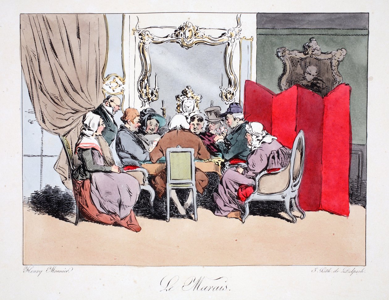 Le Marais, ilustrace z 