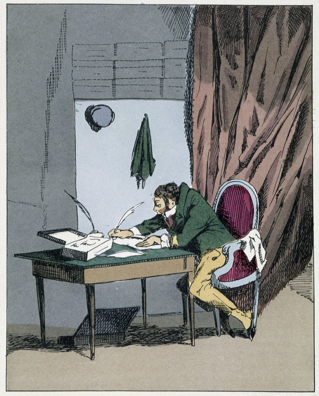 Supernumerary – v “”Administrativních zvyklostech”” od Henriho Monniera od Henri Bonaventure Monnier