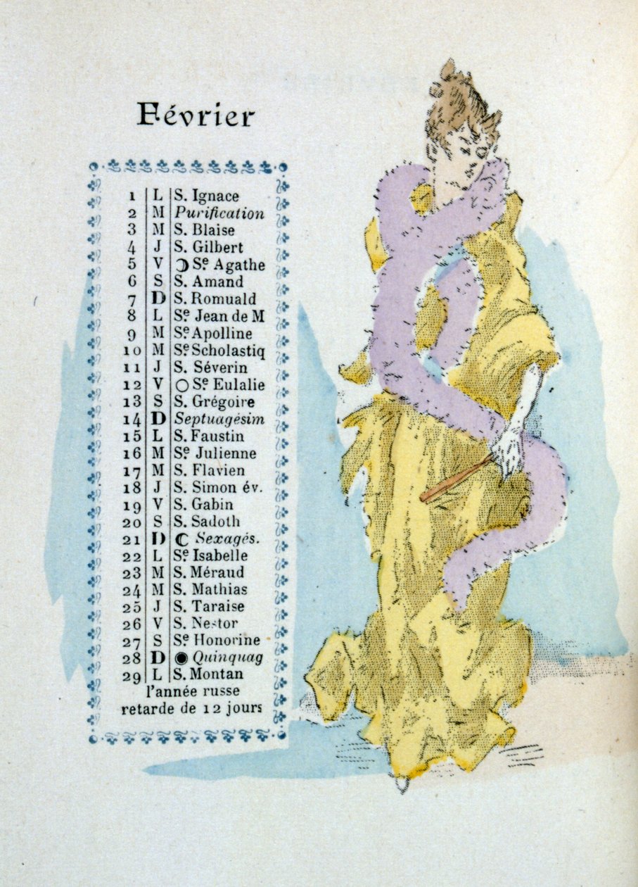 Únor od Henri Boutet