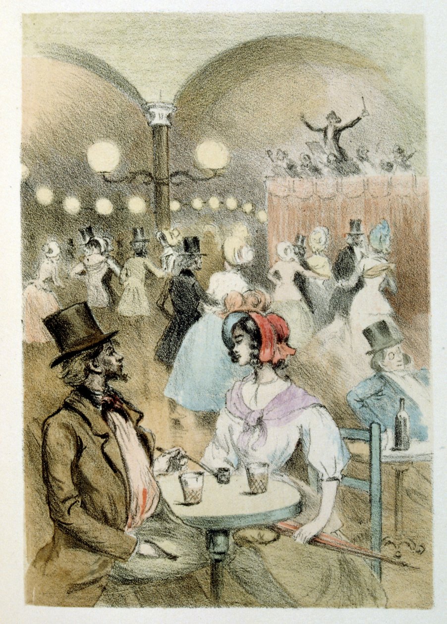 Ilustrace Henriho Bouteta pro „Francine