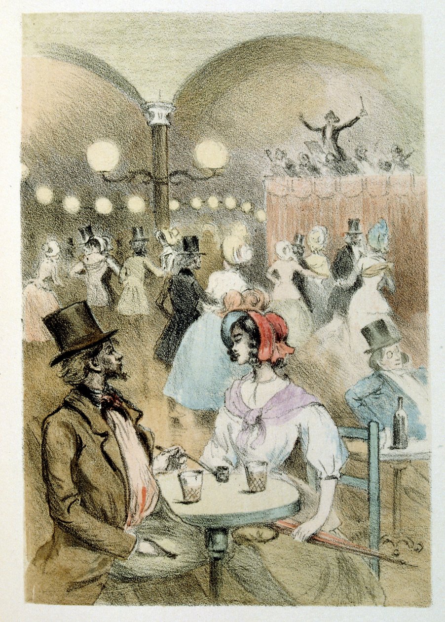 Ilustrace Henriho Bouteta pro „Francine
