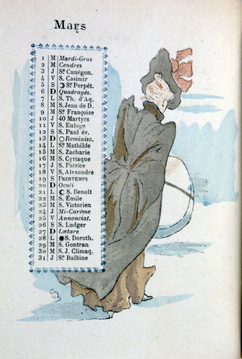 březen od Henri Boutet