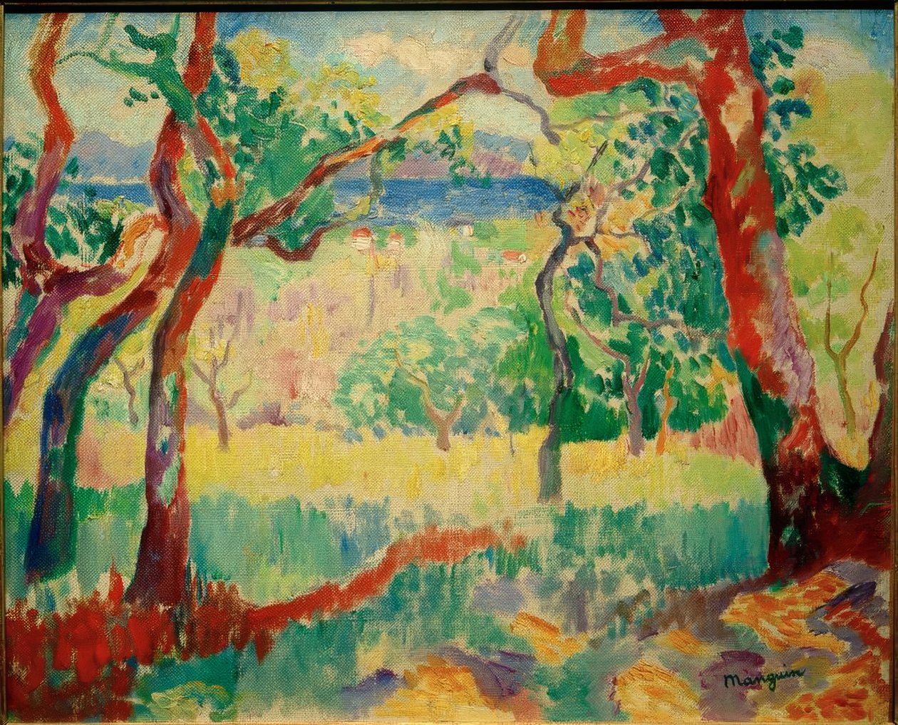 Le Vallon, La villa Demière od Henri Charles Manguin