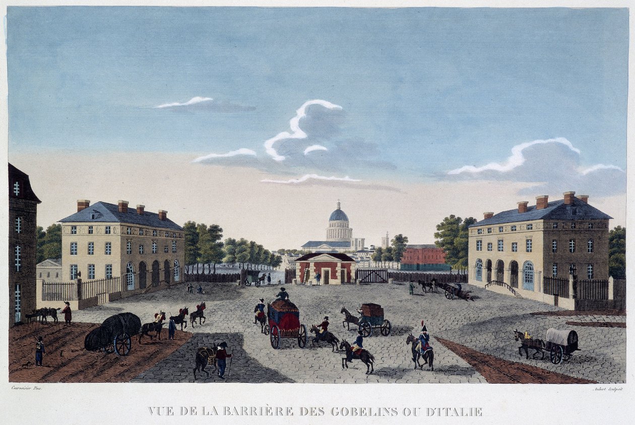 Pohled na Barrière des Gobelins ou d