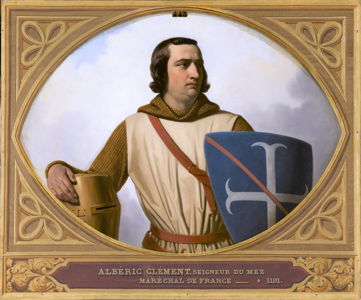Albéric Clément, první maršál Francie, 1844. od Henri Decaisne