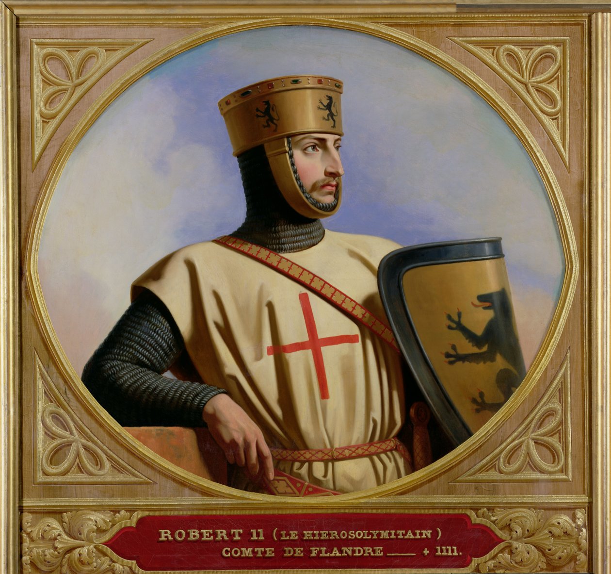 Robert II. le Hierosolymitain, hrabě flanderský (zemř. 1111) 1843 od Henri Decaisne